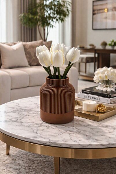 atölye +1 Vazo 3D Baskı Lale