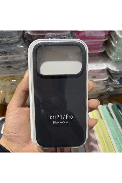 Choice Black iPhone 17 Luxury Liquid Silicone Smooth-Touch Soft Case For IPho...