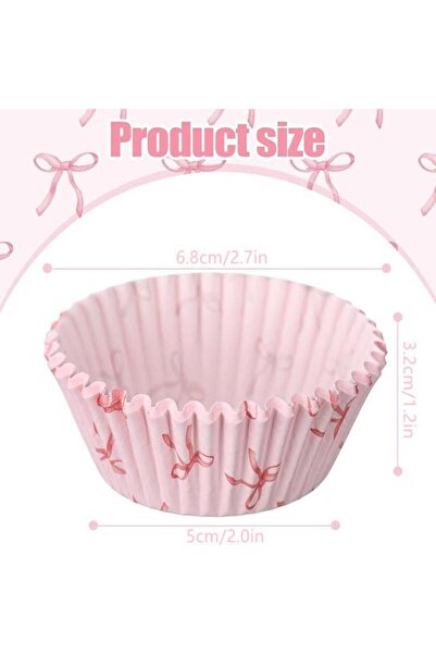 Choice one size 100Pcs Mini Cake Chalate Cupcake Cases Cup Party Tray Cake Mo...