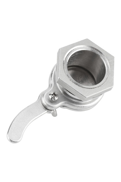 Choice Silver Stainless Steel Honey Tap Gate Valve Beekeeping Tool Extractor ...