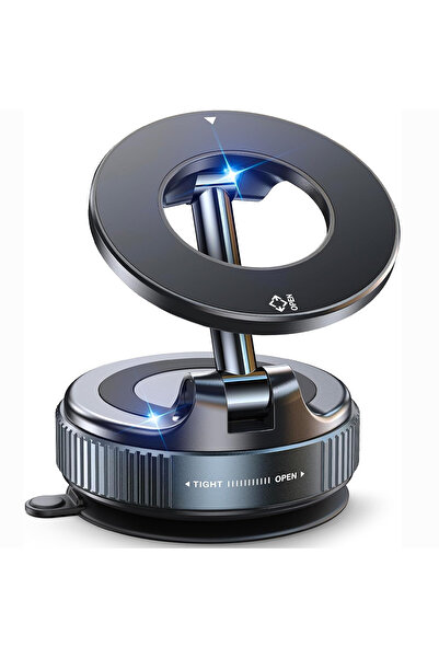 Choice1 DUTRIEUX Black [Upgrade 360° Phone Holder] 360° Adjustable Vacuum Mag...