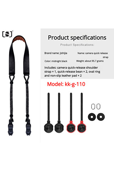 Choice حزام كاميرا أسود عالمي متوافق مع كاميرات كانون وفوجي ولايكا وأوليمبوس ...