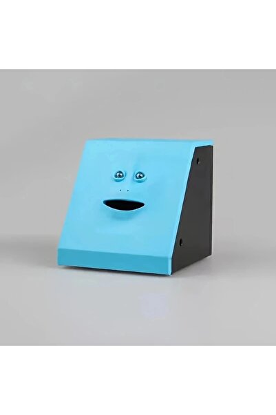 choice2 Blue plane 1pc Children Sensor Coin Box Cute Face Bank Money Safe Box...