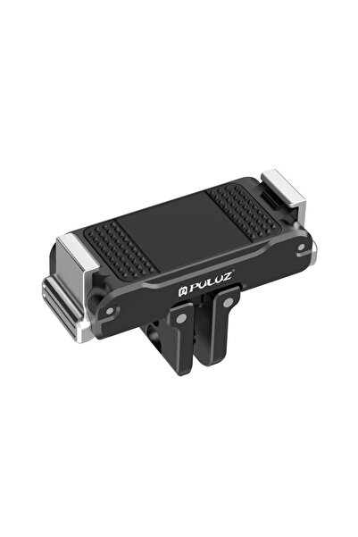 Choice قاعدة مغناطيسية PULUZ سوداء اللون، حامل سريع الفك، محول توسيع، سن لولب...