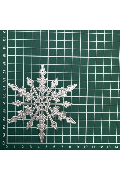 Choice WL2848 2025 وصل حديثًا قوالب تقطيع معدنية كبيرة على شكل ندفة ثلجية لأع...