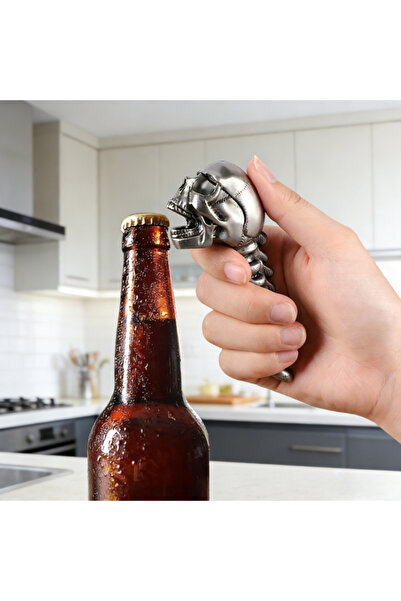 Choice Ancient color Halloween Skull Bottle Opener Stainless Steel Creative N...