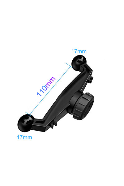 Choice 11cm Width Upgrade Universal 17mm Ball Head Car Holder Adapter Holder ...