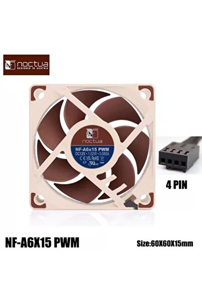 Choice NO RGB BROWN NF-A6x15 PWM Ntua NF-A6X15 Quiet cooling fan，60x60x15mm/S...