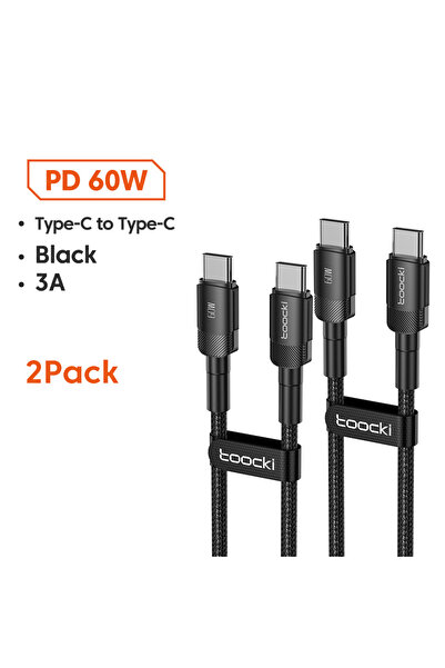 Choice53 كابل توكي 3 أمتار 60 واط CC أسود قطعتين، كابل توكي 100 واط من النوع ...