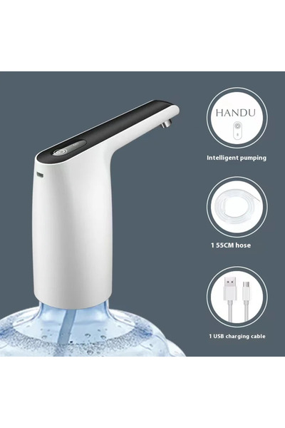 Choice موزع مياه معدني صغير الحجم، أسود اللون، يُباع بكثرة في المنازل، ماص لل...