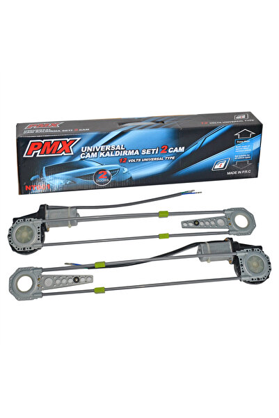 PMX 12V Cam Kaldırma Seti 2 Kapı Üniversal NT001