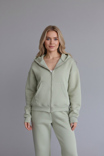 İntive Lingerie Women's Combed Cotton Shawl Cardigan