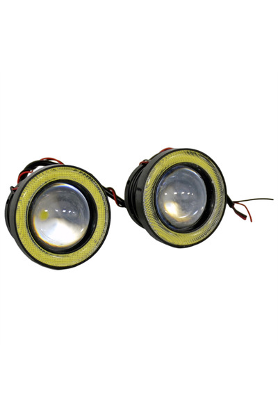 NYF Sis Lambası Mercekli Angel COB Led Beyaz 76 mm R500