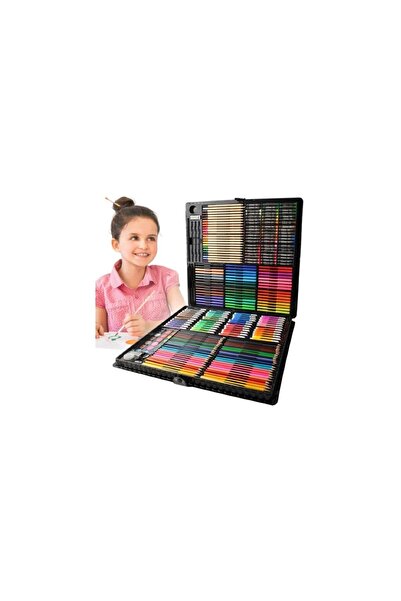 OEM Complete Drawing and Painting Set, 258 Elements, Multicolor