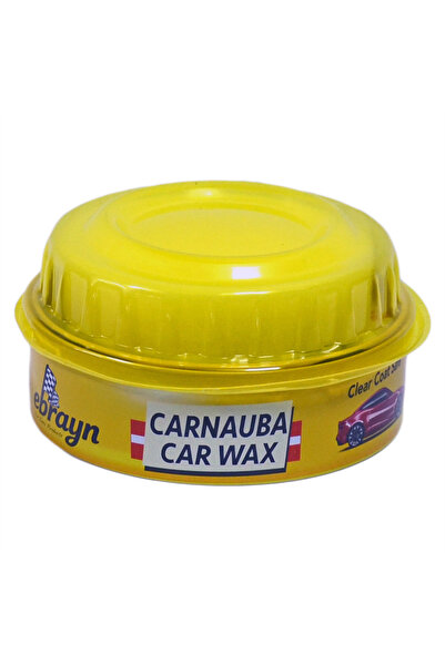Ebrayn Carnauba Car Wax Pasta Süngerli 230 gr EB-3118A