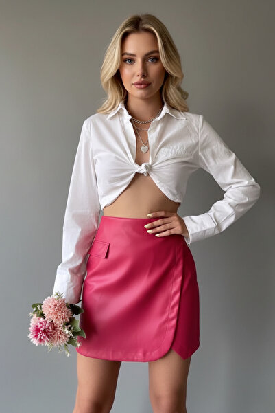 İntive Lingerie Women's Oval-Capped Mini Skirt