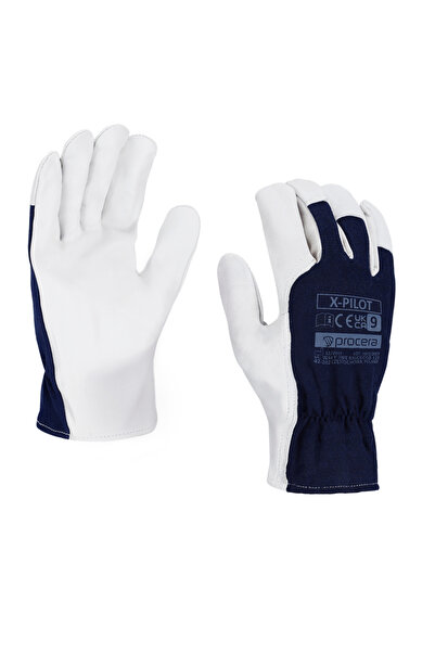 Procera Set of 3 pairs X-PILOT reinforced Leather gloves Size 9