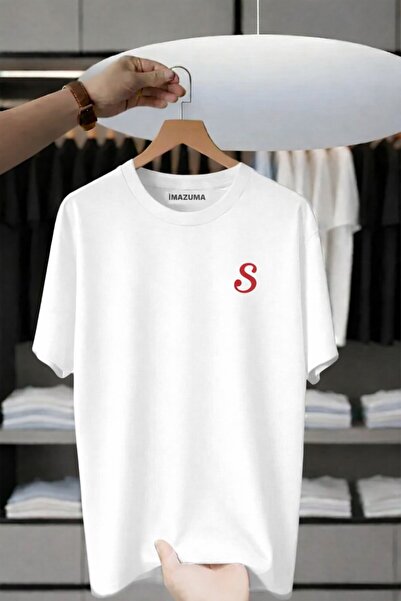 İnazuma Outdoors Unisex Oversize Printed Cotton Crew Neck Short Sleeve White ...