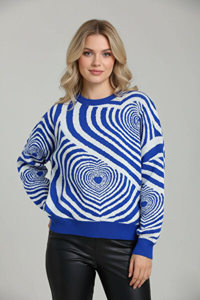 İntive Lingerie Women's Thick Woven Oversize Sweater