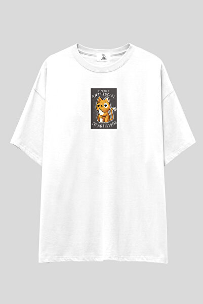 UmbraWear Tricou Savage & Mood Cat Series |   Tricou unisex, 100% bumbac, cu ...