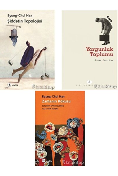Kronik Kitap Şiddetin Topolojisi - Yorgunluk Toplumu - Zamanın Kokusu - Byung...
