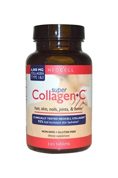 Neocell Super Collagen Plus C Type 1 And 3 6000 Mg-120 Tablets