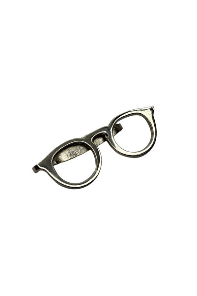 PAPIONETTE Silver glasses tie pin