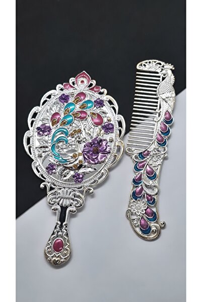 Serenity Özel Kutulu Hediyelik Otantik Ayna Takımı11