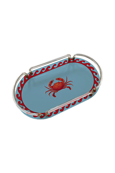 Sivella Crab Oval Plexi Tray