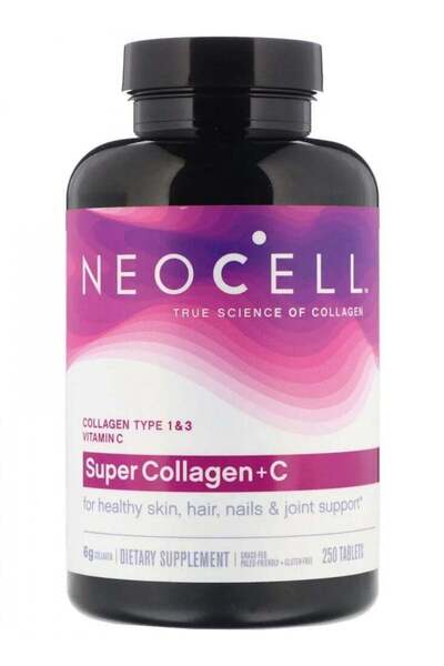 Neocell Newcell Super Collagen + Vitamin C 250 Tablets