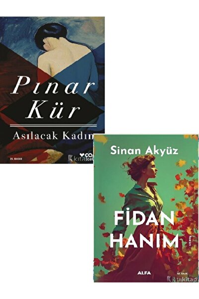 Destek Yayınları Asılacak Kadın - Fidan Hanım - Pınar Kür 2 KİTAP ( )