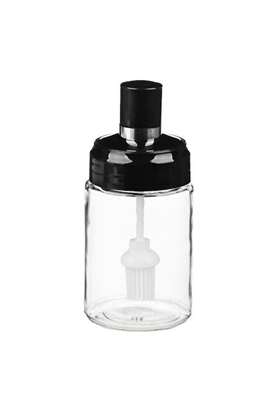 miraza Oil Dispenser with Brush, Glass, for Oil, Sauce, Vinegar, 250 ml