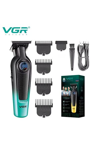 VGR ماكينة حلاقة احترافية قابلة لإعادة الشحن V-996
