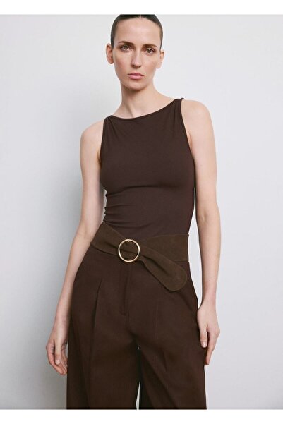 MANGO Woman Dar kesim crop bluz