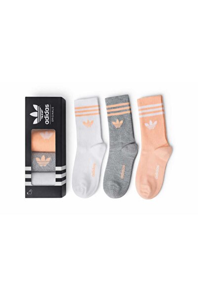 Adidas Originals Set of 6 pairs of unisex sports socks, classic model, sizes ...
