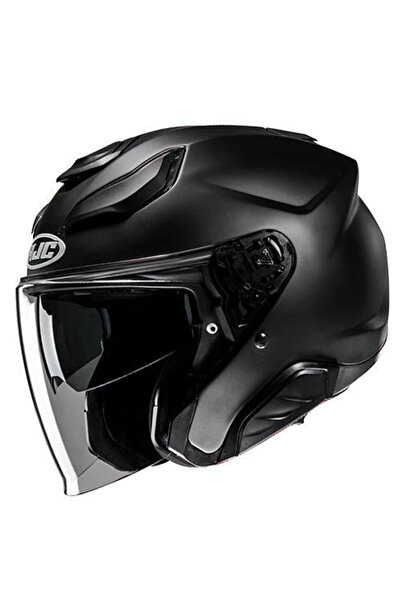 HJC F31 Yarım Motosiklet Kaskı Mat Siyah