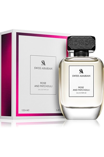 SWISS ARABIAN Rose and Patchouli Eau de Parfum 100ml TESTER