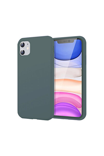 cepmoda حافظة هاتف آيفون "11" رفيعة ومرنة من السيليكون / غطاء ناعم ورفيع [أخضر]