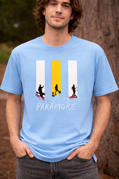 ArtYus Paramore Printed Cotton Relaxed Fit Round Neck Unisex T-Shirt