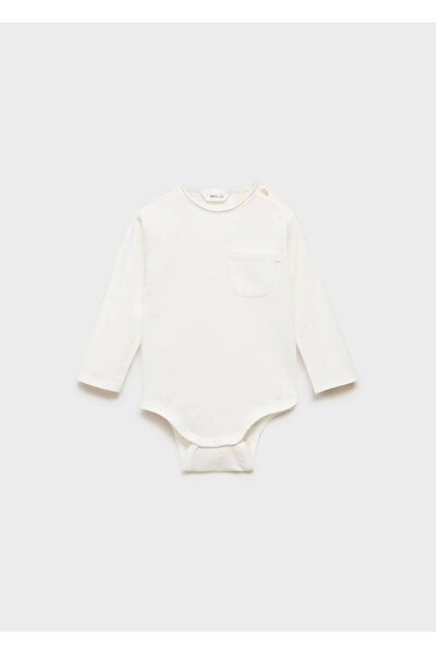 MANGO Baby جسم من القطن مع جيوب