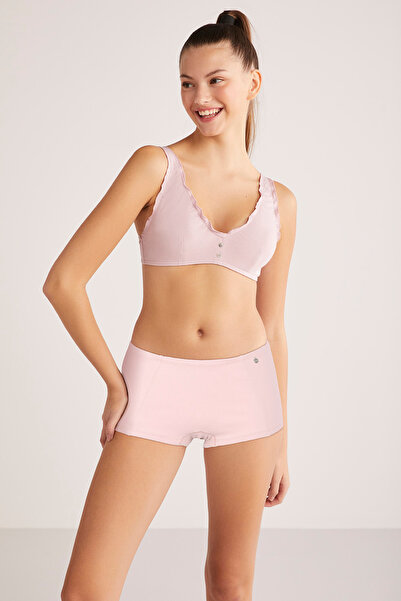 Kom Women's Modal-Cotton Basic Boxer Briefs (with Socks as a Gift)