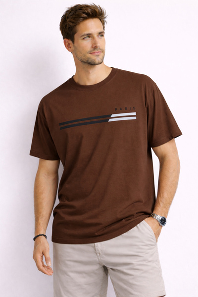 ArtYus Paris Printed Cotton Relaxed Fit Round Neck Unisex T-Shirt