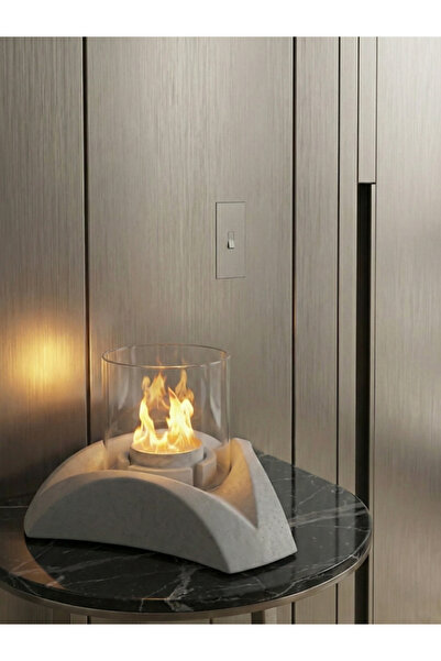 Glowry Home Glow-core V.2 Masaüstü Şömine - Biyoetanol Şömine - Modern Tasarı...