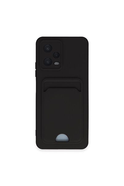 cepmoda حافظة سيليكون لهاتف POCO "X5 (5G)" مكونة من حامل بطاقات قطع - مرن - ت...