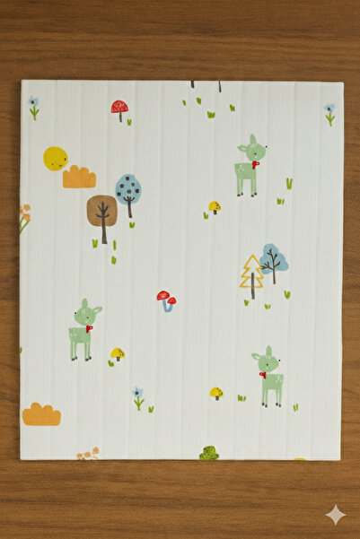 minipanda Multi-Purpose Gazelle Patterned Embroidered Muslin Cover 80*90 cm