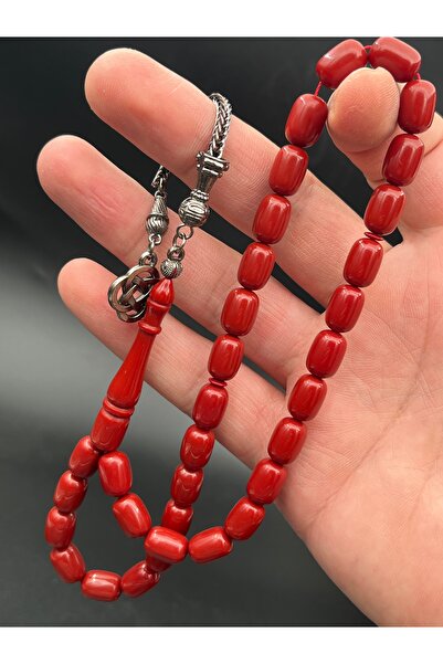 Cemhan Göksal Squeeze Amber Prayer Beads 8X12 mm Handcrafted Collection That ...