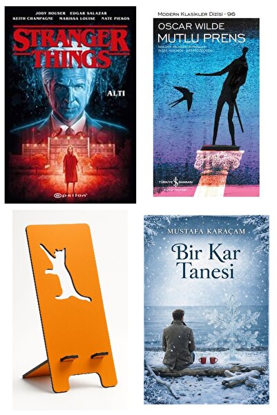 TÜRKİYE İŞ BANKASI KÜLTÜR YAYINLARI Stranger Things: Altı - Kolektif + Mutlu ...