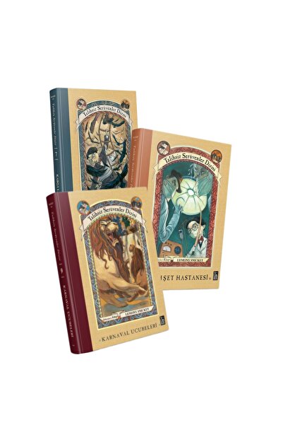 XLibris Talihsiz Serüvenler (Ciltli) 7-9. Ciltler 3 lü Kitap Seti