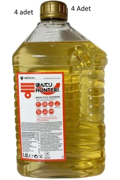 Mizkan Honteri Mirin Tatlı Pişirme Sosu 1.8 Lt * 4 Adet 1 Koli