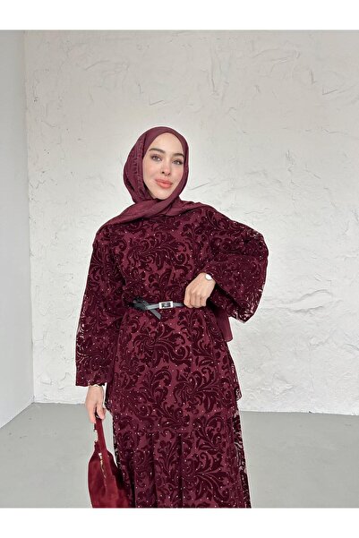 ElifStore Pırıltılı Takım